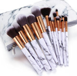 15pcs Makeup Brushes Set & Makeup Bag