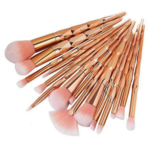 15 pcs Makeup Brush