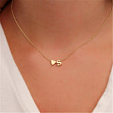 Heart & Letter Necklace