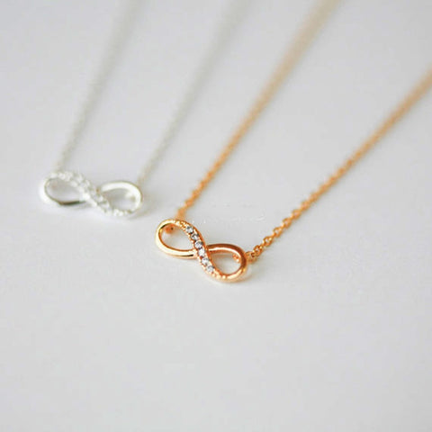 Infinity Crystal Necklaces