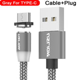 Magnetic USB Type C Cable For Fast Charging