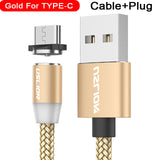 Magnetic USB Type C Cable For Fast Charging