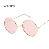 Round Pink Sunglasses
