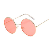 Round Pink Sunglasses