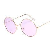 Round Pink Sunglasses