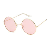 Round Pink Sunglasses