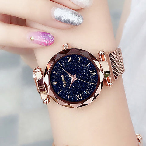 Luxury Women Magnetic Watches